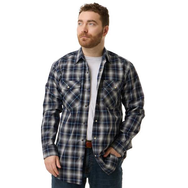Photo of Men's Long Sleeve Western Flannel