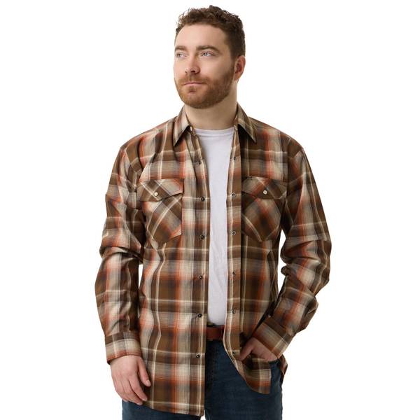 Photo of Men's Long Sleeve Western Flannel