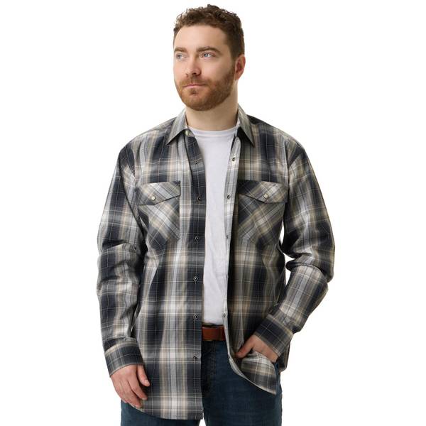 Photo of Men's Long Sleeve Western Flannel