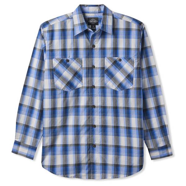 Work N' Sport Men's Long Sleeve Broadcloth Shirt - 28360-616WS-M