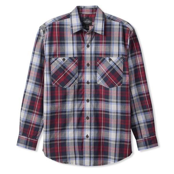 Work N' Sport Men's Long Sleeve Broadcloth Shirt - 28360-616WS-M