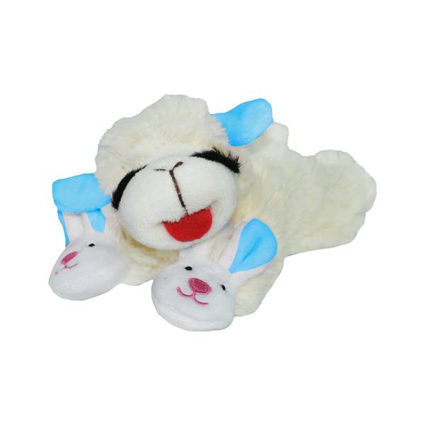Photo of 6" Lamb Chop with Bunny Slippers
