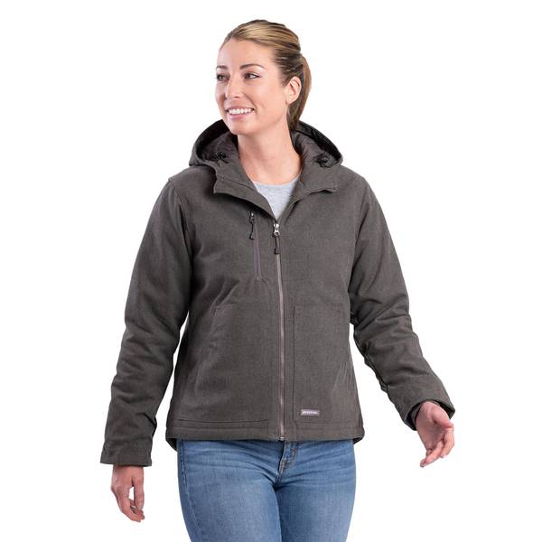 Photo of Women's Heathered Duck Hooded Jacket