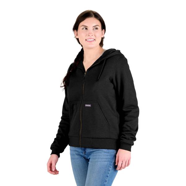 Photo of Women's Heritage Grid Fleece-Lined Full-Zip Hooded Sweatshirt