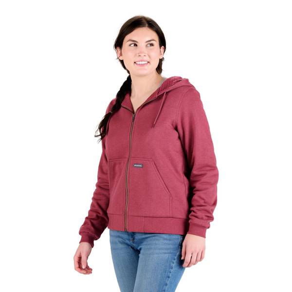 Photo of Women's Heritage Grid Fleece-Lined Full-Zip Hooded Sweatshirt