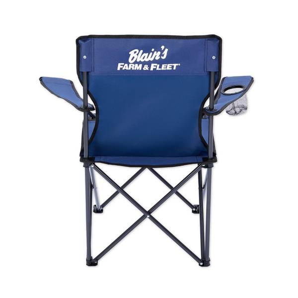 Photo of Blue Folding Quad Chair