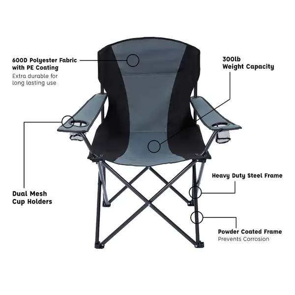 Blain's Farm & Fleet Big Boy Folding Quad Chair - MX-FAFCF03