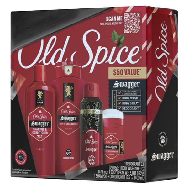 Old Spice 4-Piece Swagger 2025 Holiday Pack - 773412 | Blain's