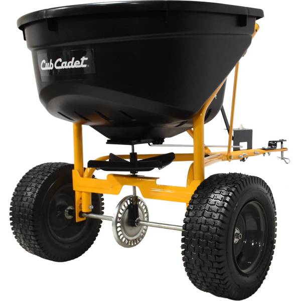 Photo of 115 lb Tow-Behind Lawn/Garden Broadcast Spreader