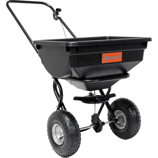 Agri-Fab 85lb Push Spreader For Ice Melt & Lawn Care