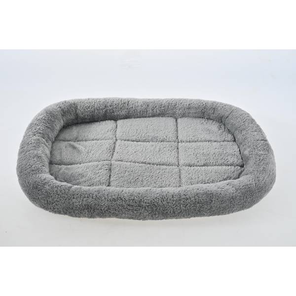 Photo of 23" Grey Small Fleece Crate Pad