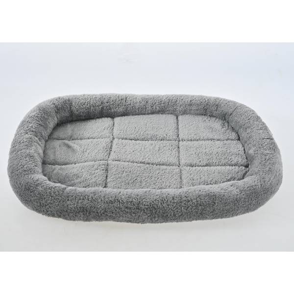Photo of 47" Grey Giant Fleece Crate Pad