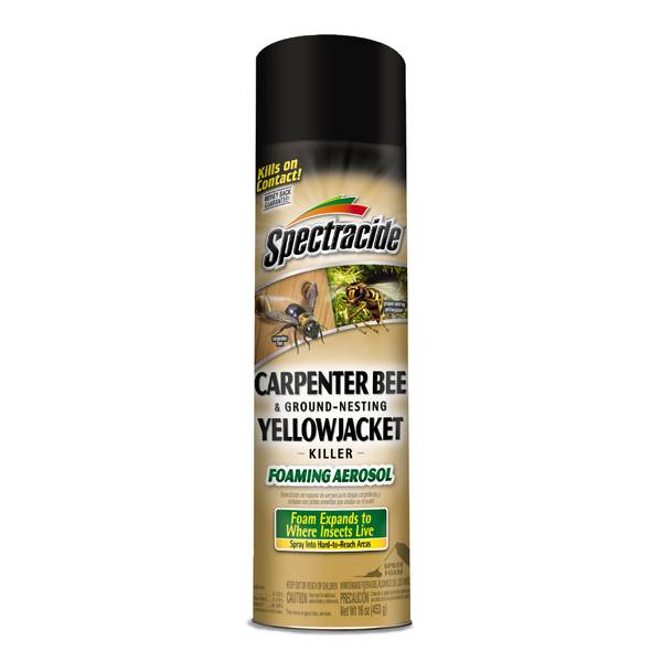 Photo of 16 oz Spectracide Carpenter Bee And Ground-Nesting Yellowjacket Killer Foaming Aerosol