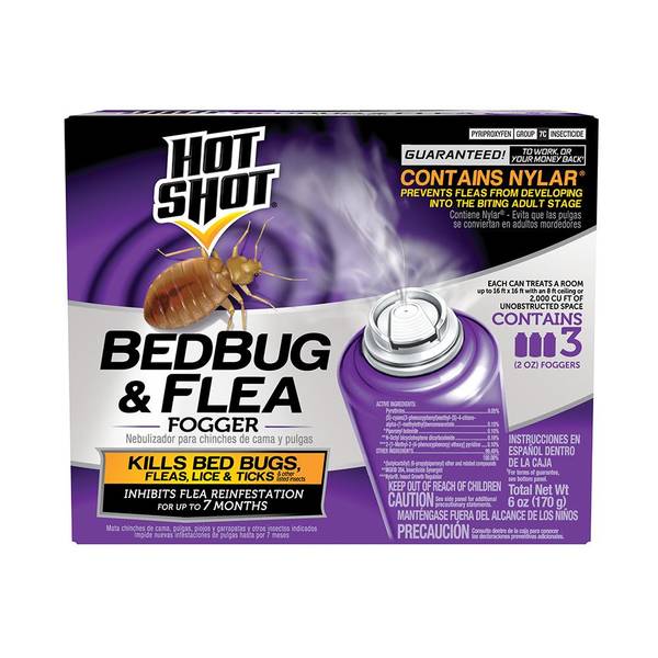 Photo of 3-Pack 2 oz Hot Shot Bed Bug And Flea Fogger