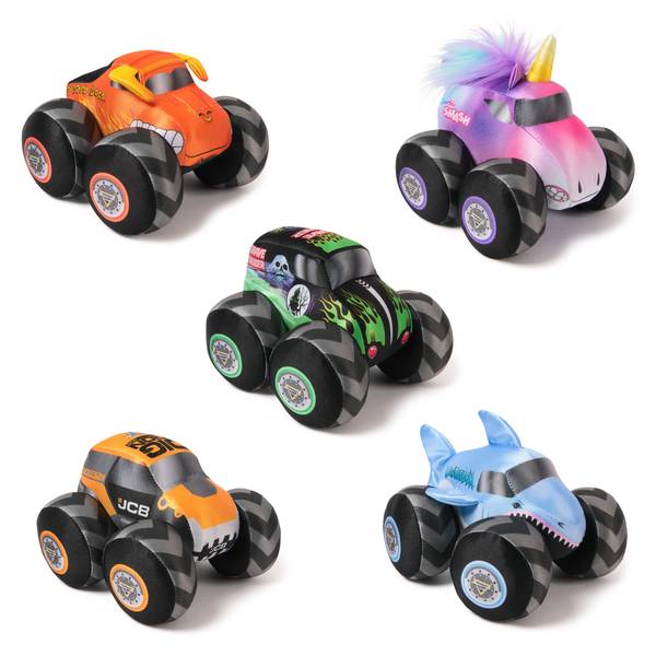 Photo of 7" Plush Trucks with Sound Effects