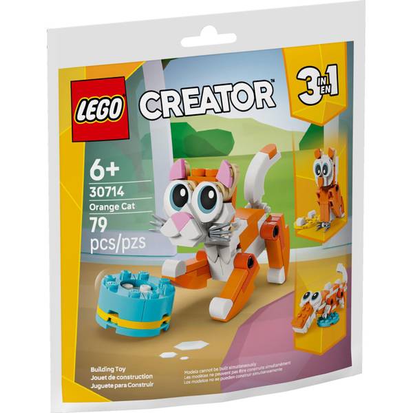 Photo of Creator Orange Cat 30714 Building Toy