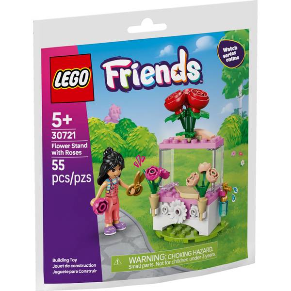 Photo of Friends Flower Stand with Roses 30721 Building Toy