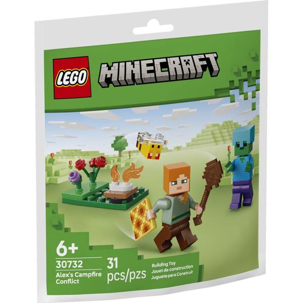 Photo of Minecraft Alex's Campfire Conflict 30732 Building Toy
