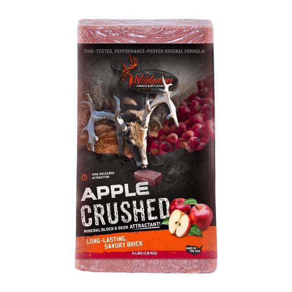 Wildgame Innovations Apple Crushed Brick, 4 lb