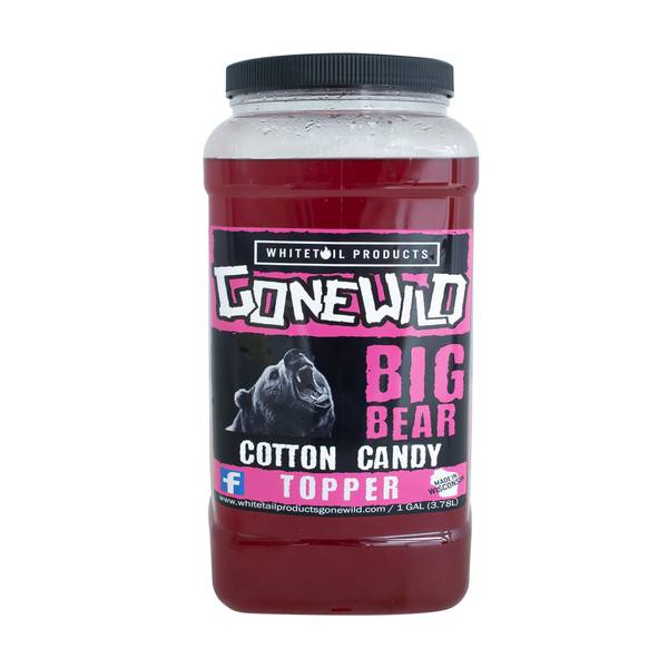 Whitetail Products Gone Wild 1 Gallon Cotton Candy Topper Bear Attractant