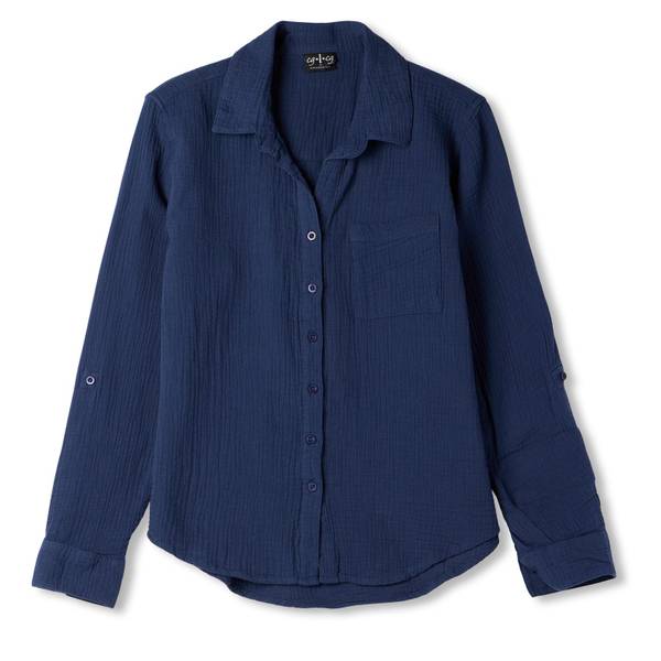 Photo of Women's Long Sleeve Double Gauze Shirt