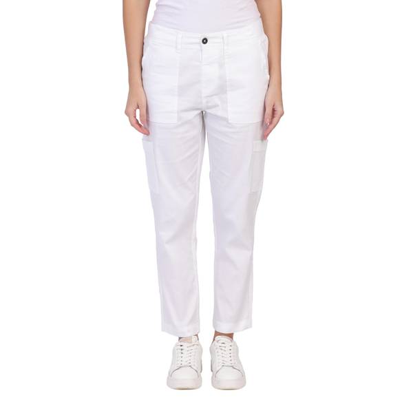 Photo of Women's 27" Inseam Light Twill Elastic Back Cargo Pants