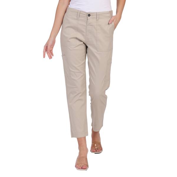 Photo of Women's 27" Inseam Light Twill Elastic Back Cargo Pants