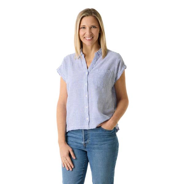 Photo of Women's Tri-Blend Linen Top
