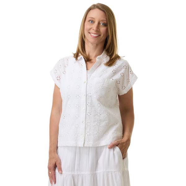 Photo of Women's Eyelet Top