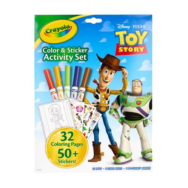 Photo of Toy Story Color n' Sticker Activity Set