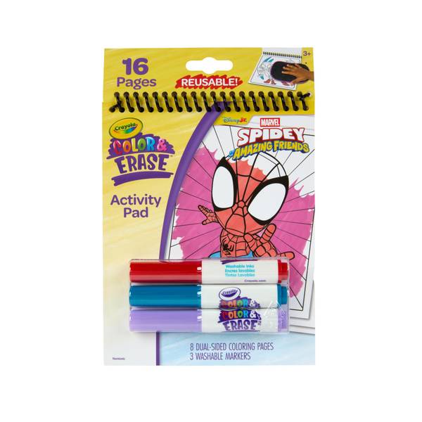 Photo of Spidey Color n' Erase Activity Pad
