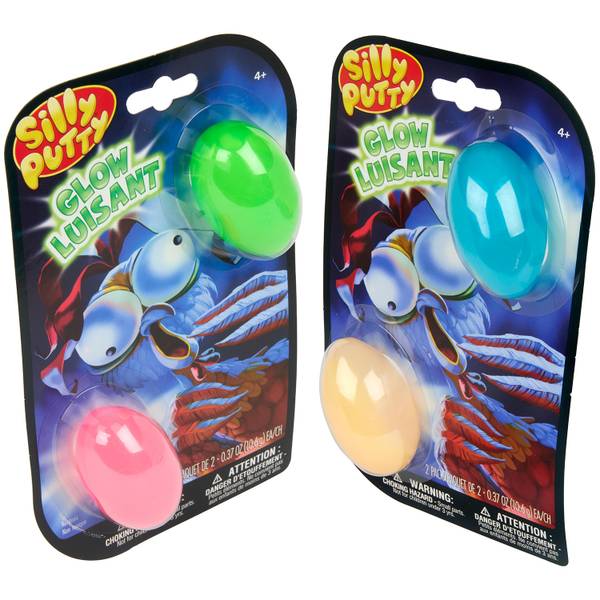 Photo of 2-Count Silly Putty Glow Egg Assortment