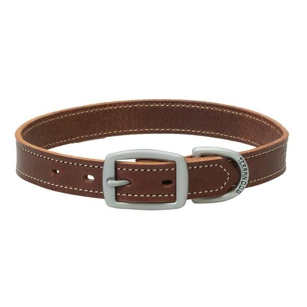 Photo of 1" x 19" Bridle Leather Dog Collar