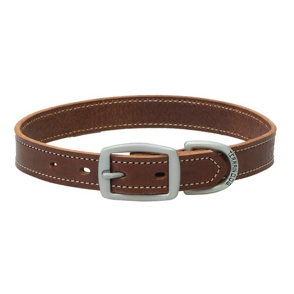 Photo of 1" x 21" Bridle Leather Dog Collar