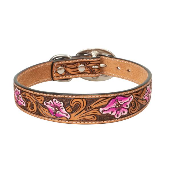 Photo of 1" x 21" Pink Floral Collar