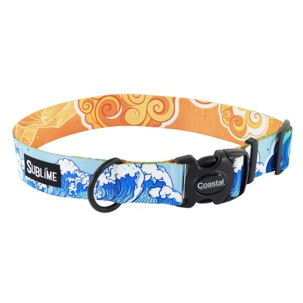 Photo of 1 1/2" x 18"-26" Large Land and Sea Adjustable Dog Collar