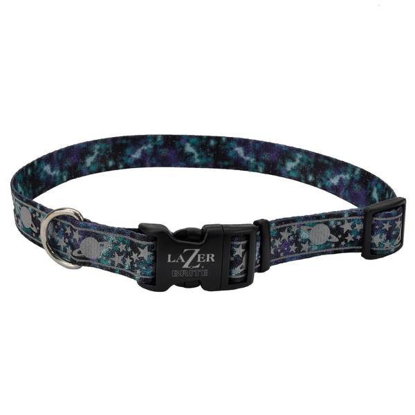 Photo of 1" x 18"-26" Galaxy Reflective Open-Design Adjustable Collar