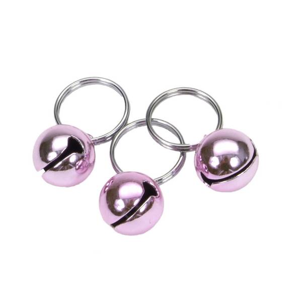Photo of 3-Pack Pink Round Dog Bells