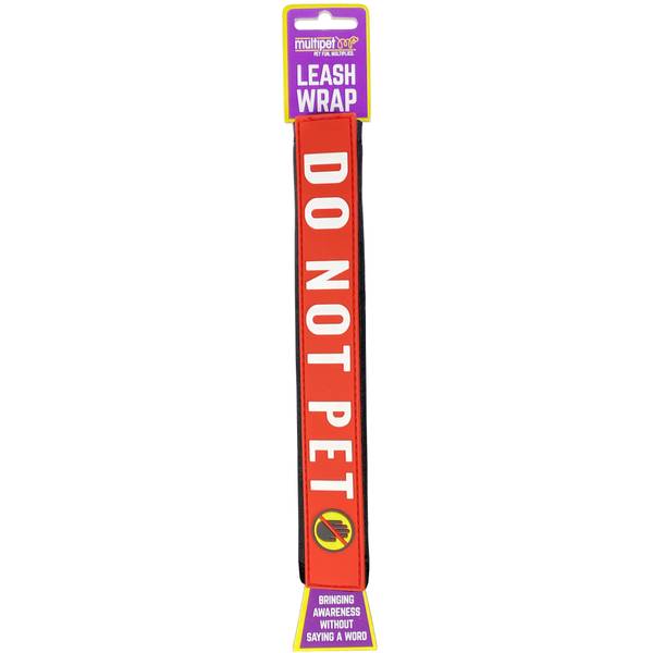 Photo of "Do No Pet" Leash Wrap