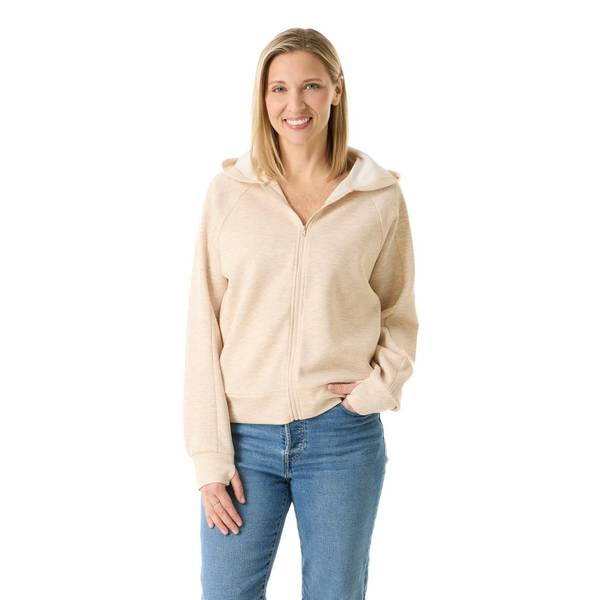Photo of Women's Full Zip Hoodie Scuba Sweatshirt