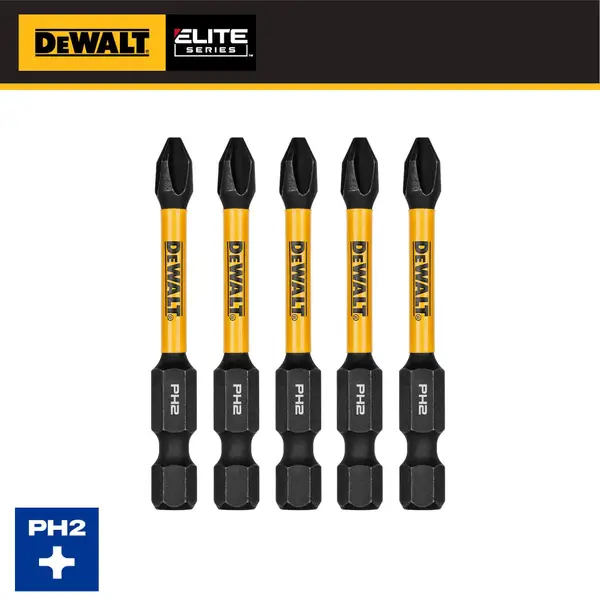 DEWALT 5-Pack ELITE SERIES 1/4