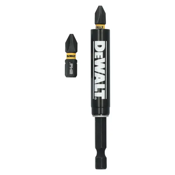 DEWALT Elite Series Impact Drive Guide With Two 1 Inch PH2 Bits