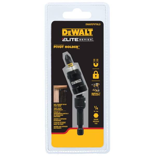 DEWALT ELITE SERIES Impact Ready Pivot Bit Holder - DWAFEPVTHLD
