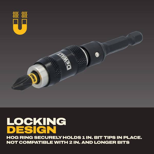 DEWALT ELITE SERIES Impact Ready Pivot Bit Holder - DWAFEPVTHLD