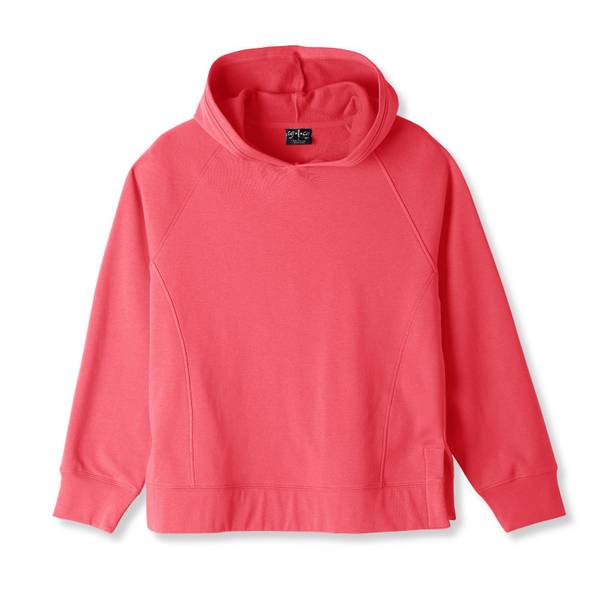 Photo of Woman's Long Sleeve Yummy Stretch Fleece Hoodie Sweatshirt