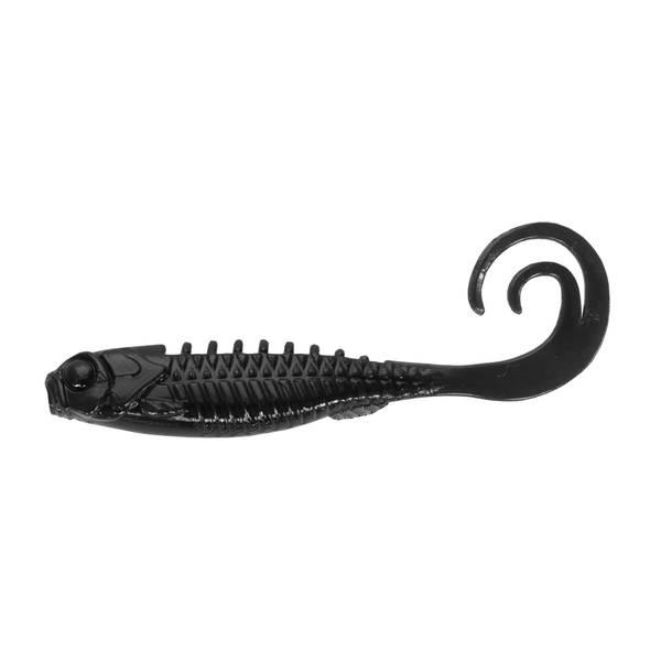 Photo of Pan Candy Grub 1.75" Black- 5 pack