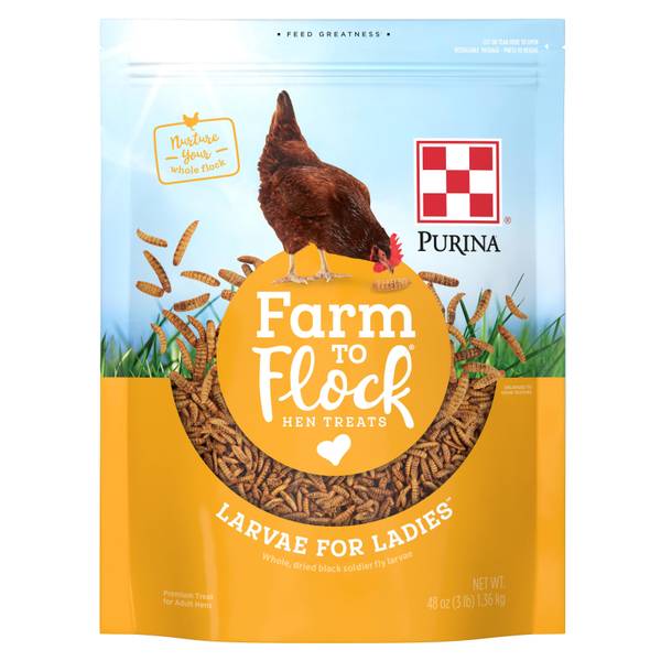 Photo of 3 lb Farm to Flock Larvae for Ladies Hen Treats