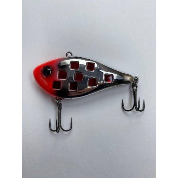 Reef Runner Flash Shad 3/4 oz, Chrome Bloody Nose - TF7-531