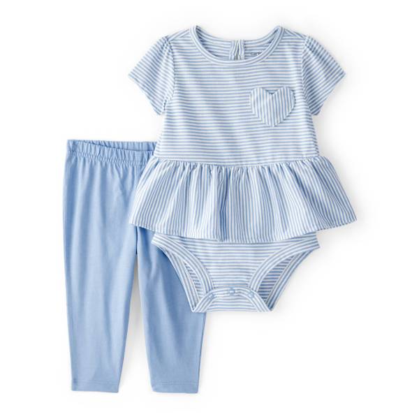 Photo of IG 2p Stripe SS Bdyst/Pant Set Blue