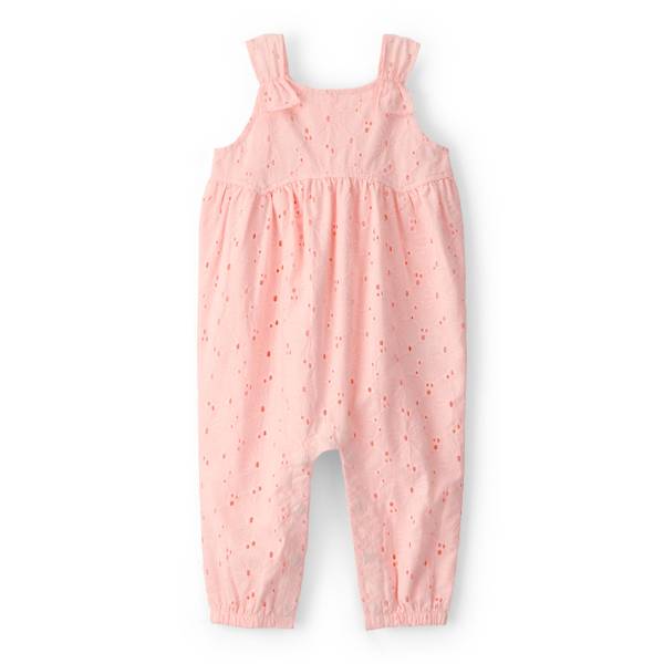 Photo of Infant Girl's Eyelet Sleeveless Jumpsuit